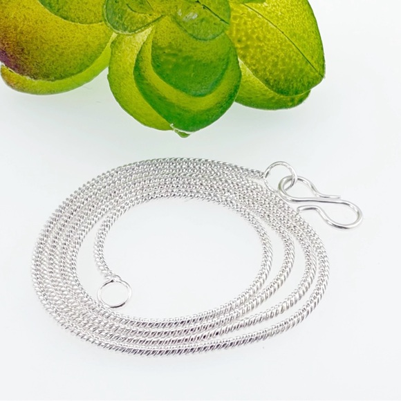 18” Heavy Duty 2nm Snake Chain Necklace New Sterling Silver 925 Overlay - Picture 2 of 5